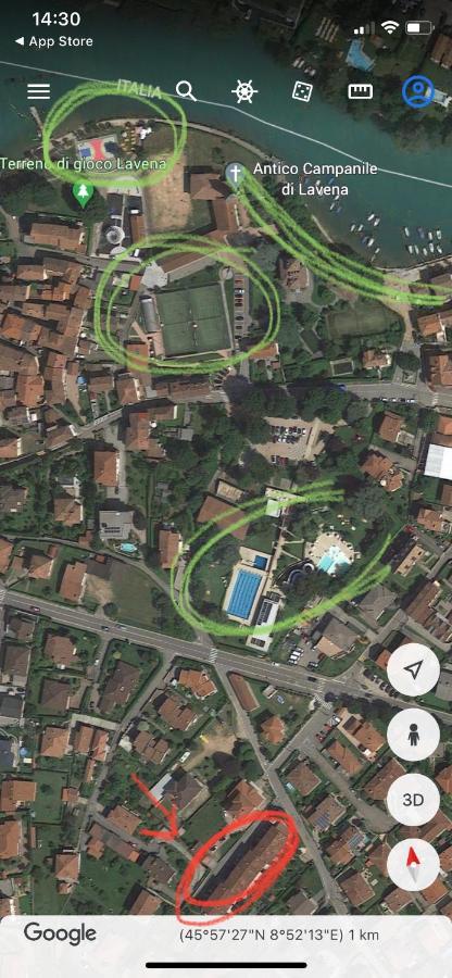 Villa Casa Tiziana à Lavena Ponte Tresa Extérieur photo